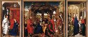 WEYDEN, Rogier van der St Columba Altarpiece oil painting artist